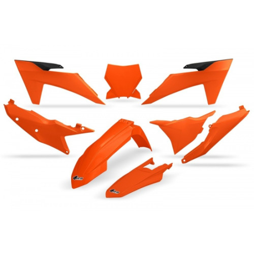 UFO Komplett idomszett NARANCS  KTM SX 125 / 250 / 300 '23-'24, SX-F 250 / 350 / 450 '23-'24 